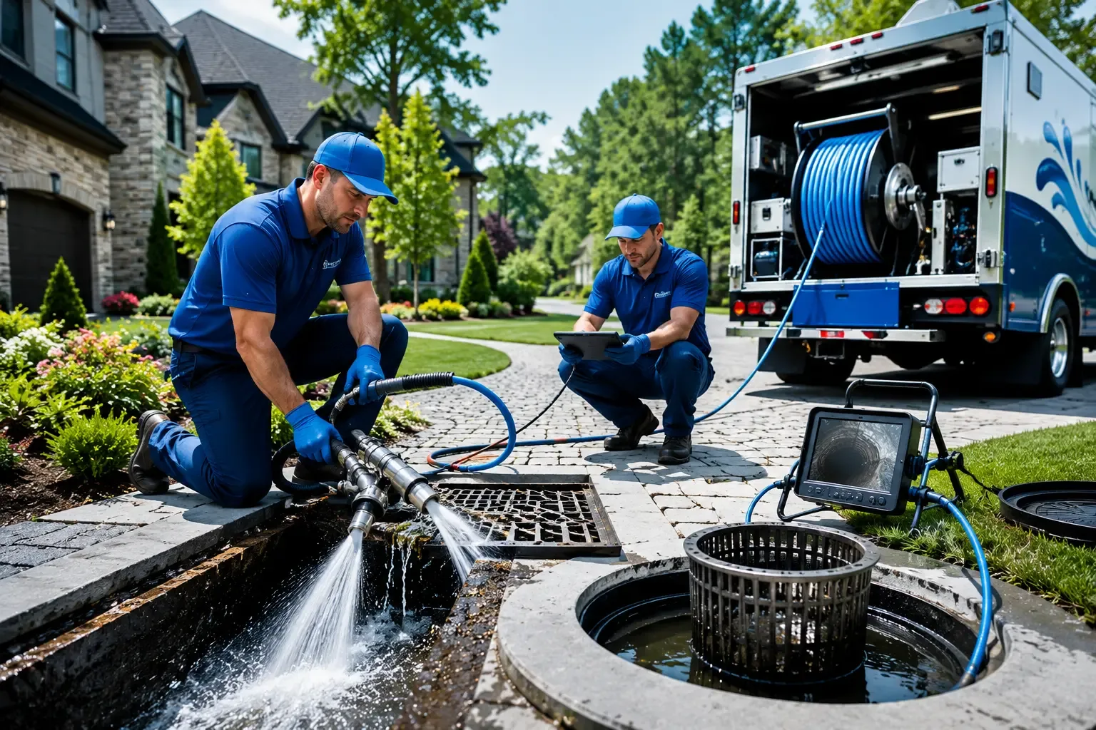 Local outdoor drain cleaning professionals in Kingsford, MI