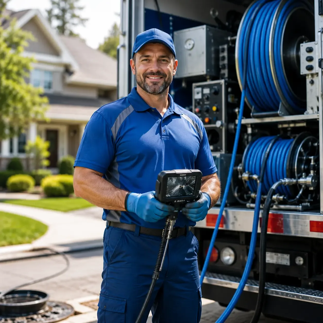Local outdoor drain cleaning specialists in Kingsford, MI